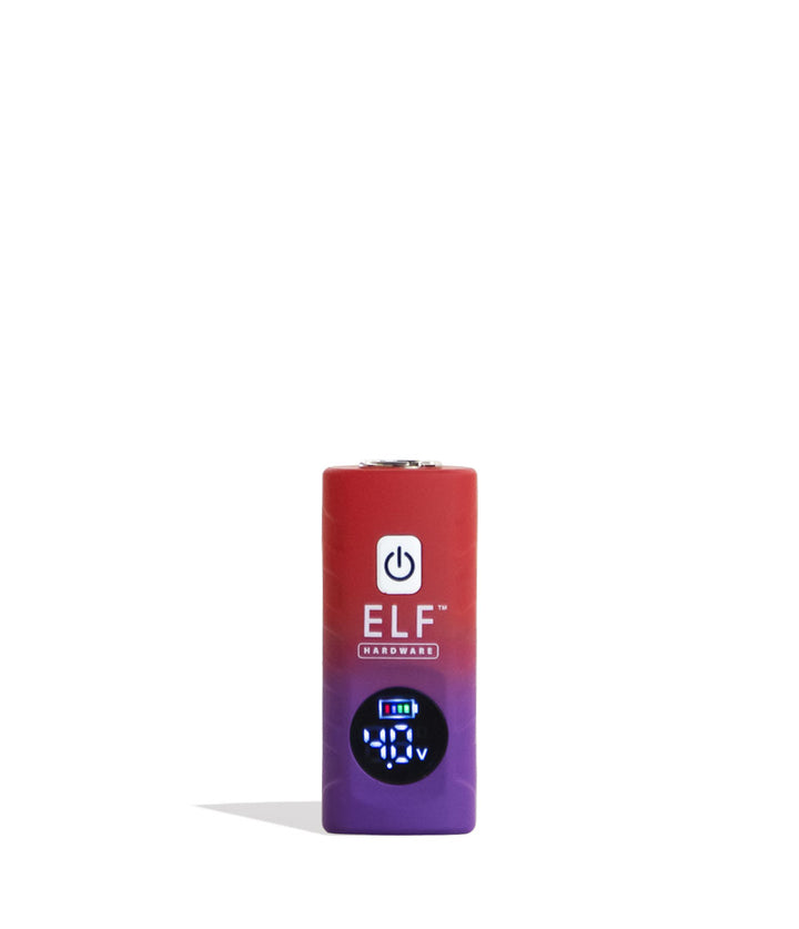 Red-Purple Elf Hardware Deltaic Variable Voltage Battery 15pk Front View on White Background