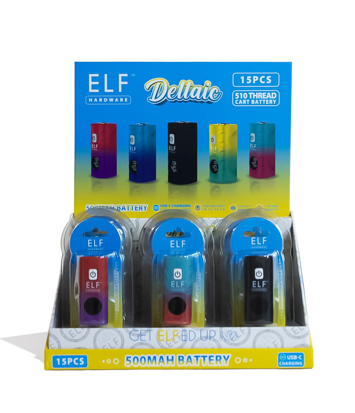 Elf Hardware Deltaic Variable Voltage Battery 15pk Front View on White Background