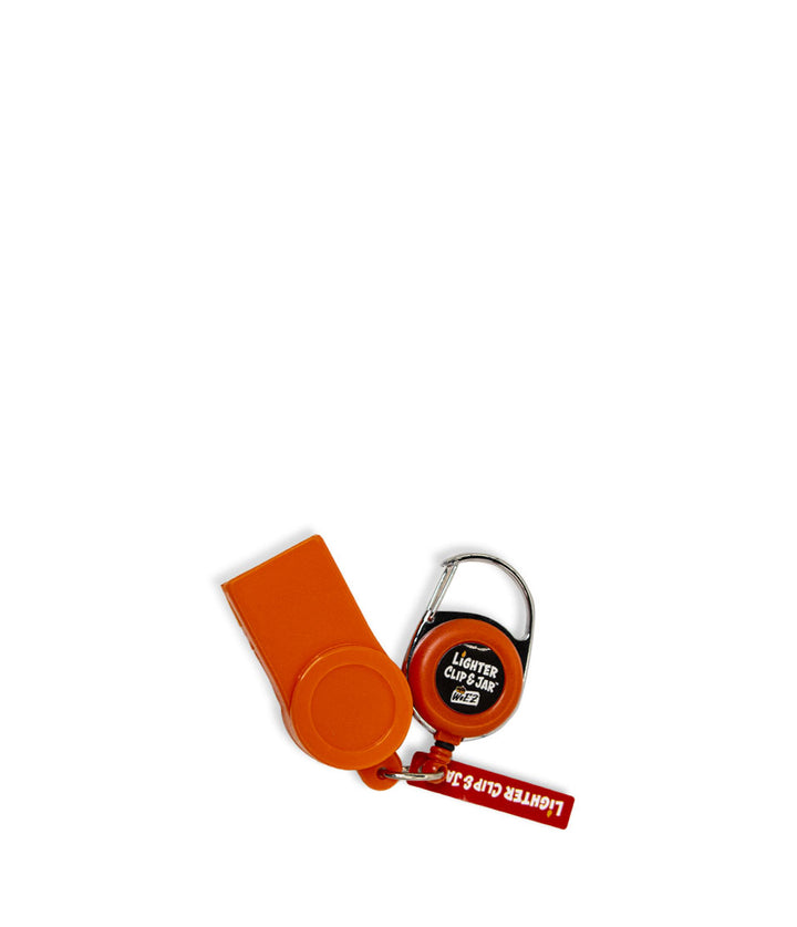 Assorted Retractable Lighter Tether and Silicone Jar 24pk Single Front View on White Background