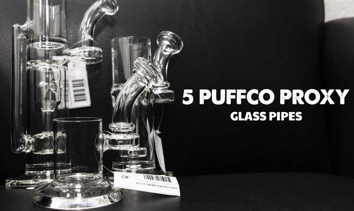 5 nuevos tubos de vidrio Got Vape para el proxy de Puffco 
