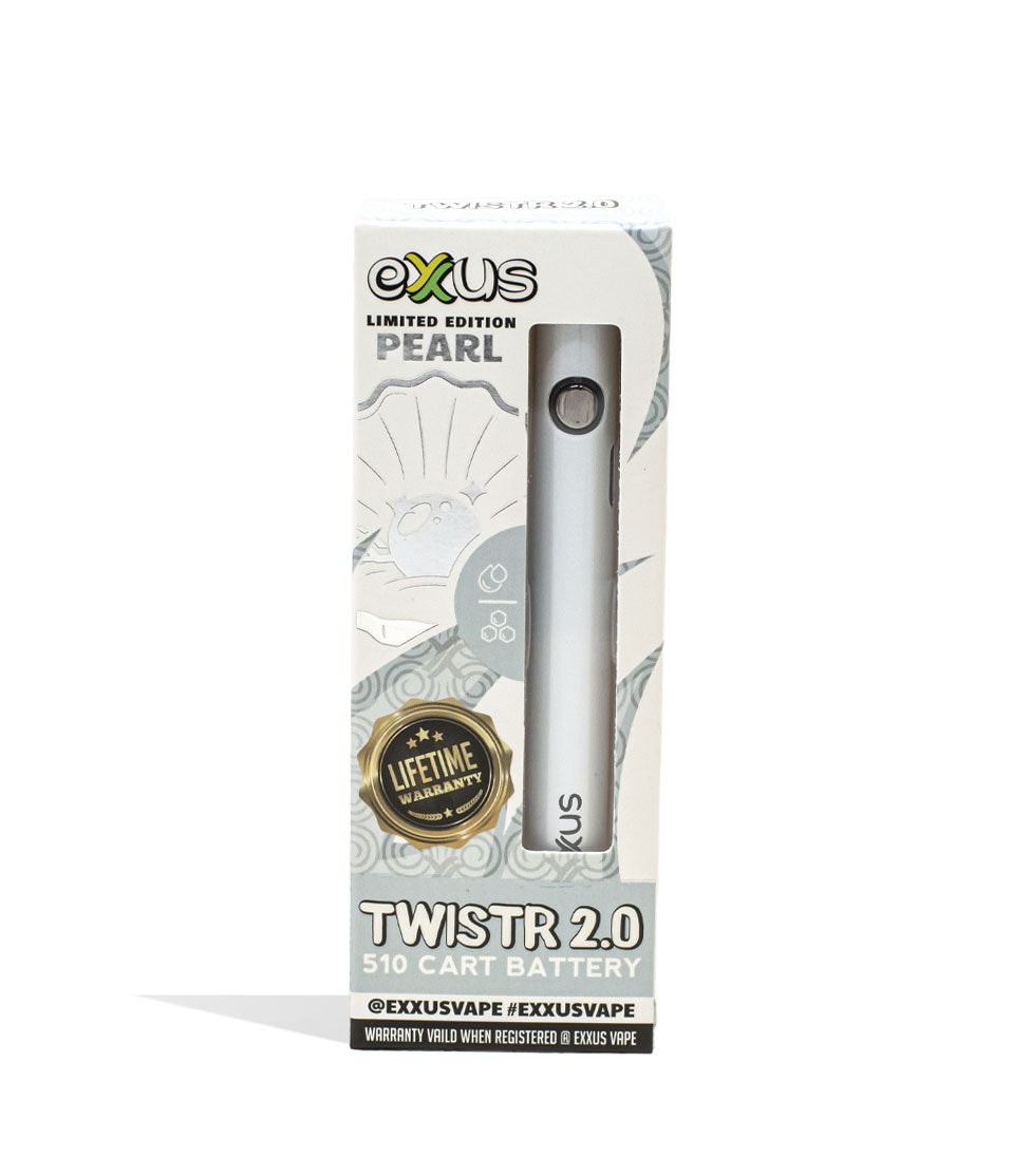 Pearl Exxus Vape Twistr 2.0 Cartridge Vaporizer 12pk Packaging Single Front View on White Background