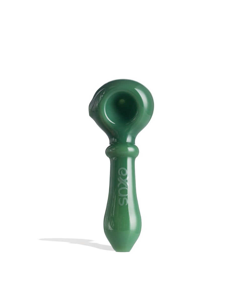 Milky Green Exxus Vape Wand Hand Pipe 12pk Front View on White Background