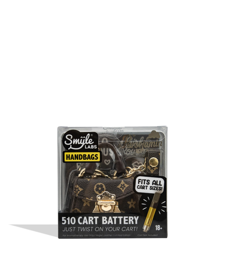 Smyle Pursejamin cartridge vaporizer box packaging front view on white background
