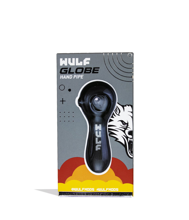 Smoke Wulf Mods Globe Hand Pipe 15pk Packaging Front View on White Background
