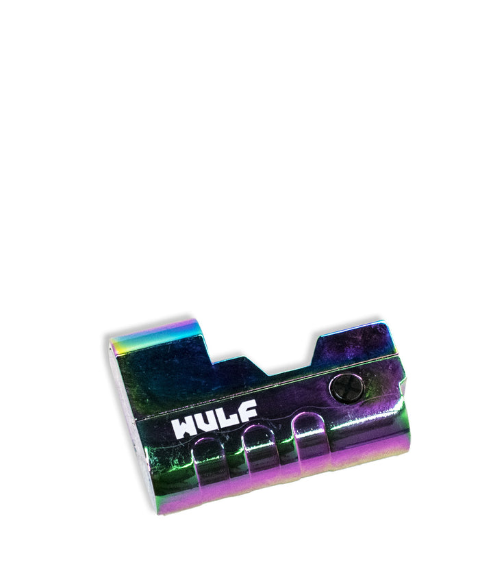 Full Color Wulf Mods Micro Max 2g Cartridge Vaporizer 9pk Down View on White Background