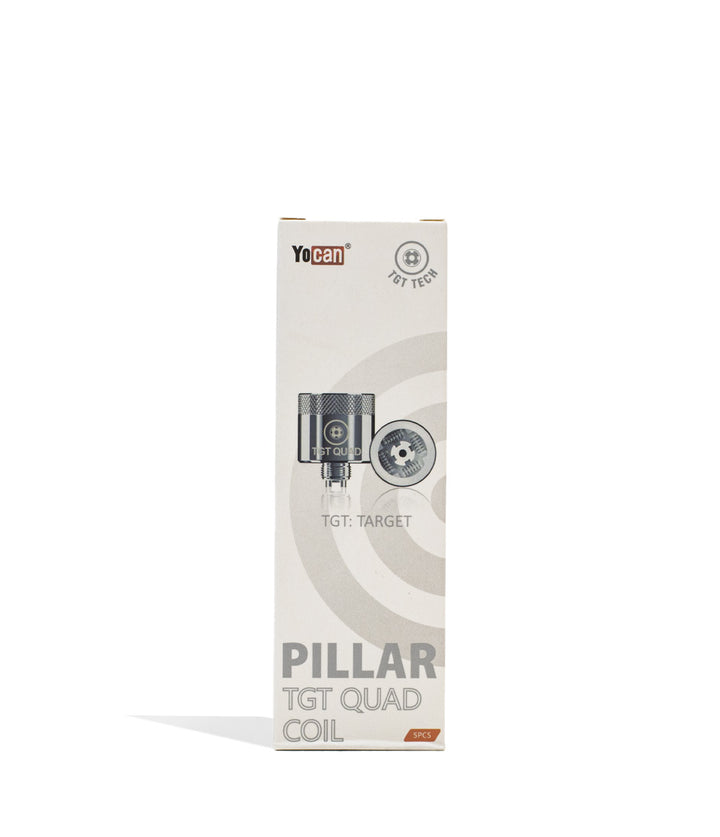 Wulf Mods Pillar TGT Quad Coils 5pk Packaging Front View on White Background