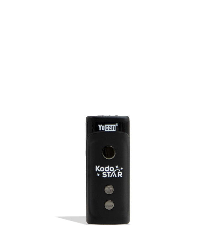 Black Yocan Kodo Star Variable Voltage Battery 15pk Front View on White Background