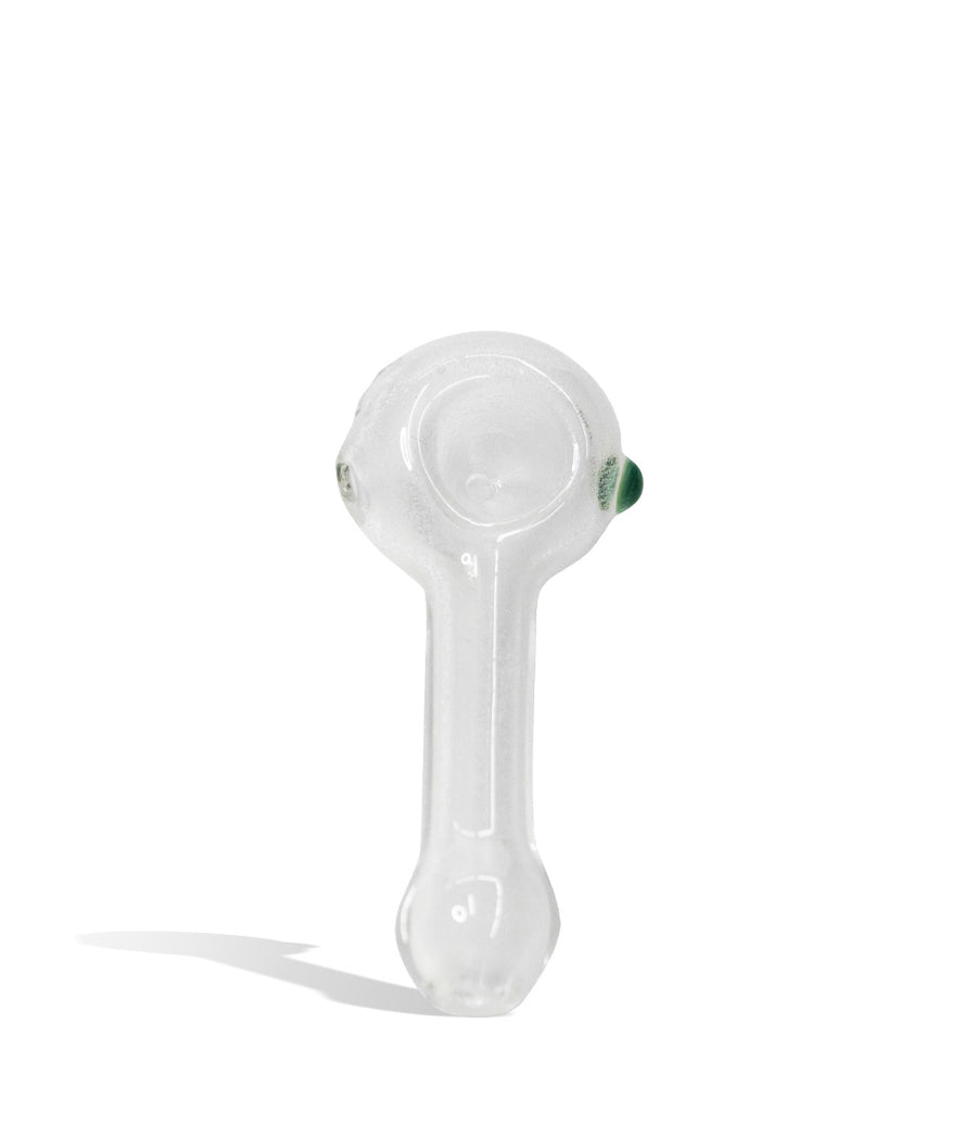 4 inch Glow in the Dark Handpipe on white background