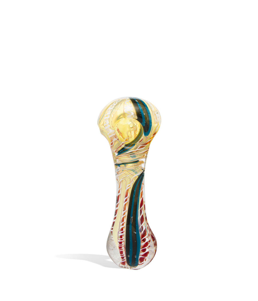 4 inch Handpipe Mixed Colors on white background