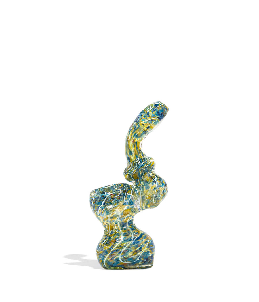 5 inch Mini Multi Colored Bubbler on white background