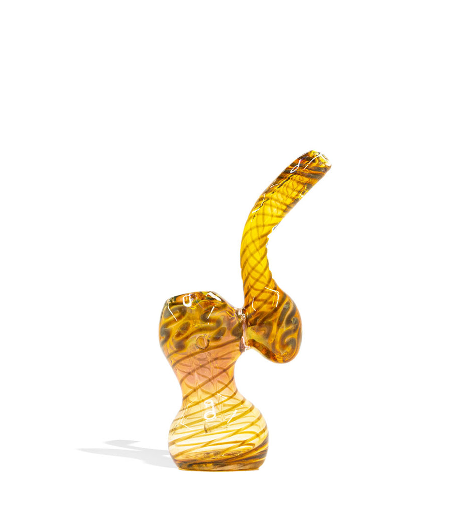 6 inch U.S. Colored Premium Bubbler on white background