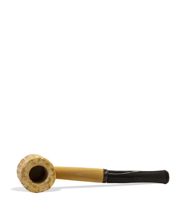 Corn Cob Pipes 12pk Single Down View on White Background