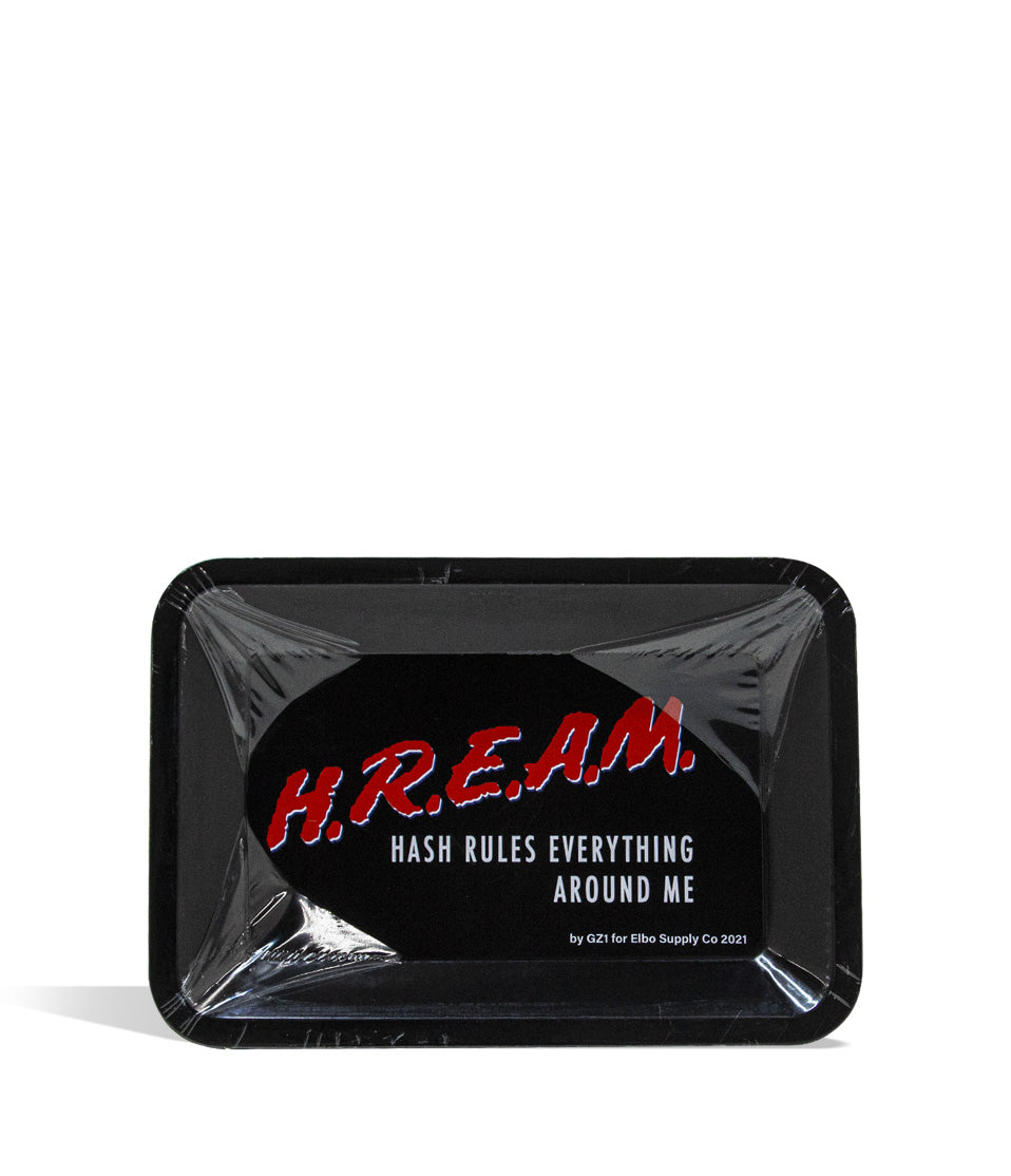 Elbo Glass H.R.E.A.M. Metal Rolling Tray small on white background