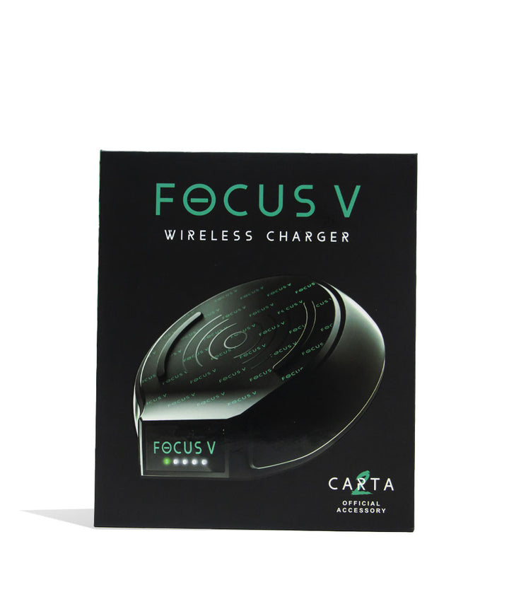 Focus V Carta 2 Wireless Charger Packaging Front View on White Background