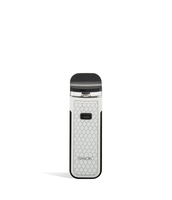 White Cobra front view SMOK NORD X 60w Pod System on white background